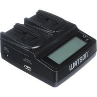 Watson Duo LCD Charger for BP-700 Series Batteries
