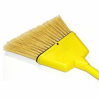 HUB City Industries 11-SA Yellow Flagged Plastic Bristles, 5 to 8" Angle. Plastic Handle and Sleeve