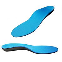 Insoles for Plantar Fasciitis - Orthotic Insoles for Men and Women, Shock-Absorbing Arch Supports Insoles for Flat Feet Relieve Relieve Heel Ankle Foot Pain(6-14 Men/4-12 Women)