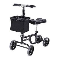 New Leaf Steerable Knee Scooter Walker Medical w/Basket & Brake