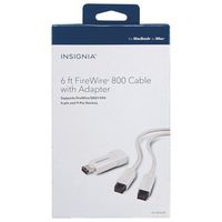 Insignia FireWire-enabled Cable (NS-PZF6509-C) - White