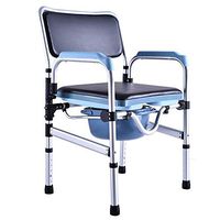 WDDMFR Foldable Bathroom Chair Elders Bathroom Chair Aluminum Alloy Furniture wheelchairs for Old Patients