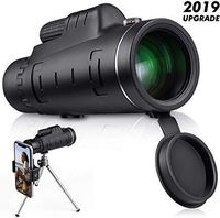 Monocular Telescope High Power 40x60 - Ce Optics High Powered Bak4 45 Degree Angled Eyepiece Telescope with Smartphone Tripod and Mount Adapter for Target Shooting, Birdwatching, Wildlife Scenery