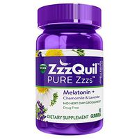 ZzzQuil Melatonin Gummies, Chamomile & Lavender, 48 ct