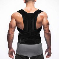 Posture Corrector for Women Men Providing Pain Relief for Neck, Back, Shoulders,Back Brace Improves Upright Stance,Adjustable and Breathable Back Brace M-Waist（31.5"-37.4")