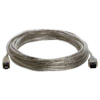 Hosa FIW-94-115 FireWire 800 Cable, 4-pin to 9-pin, 15 ft