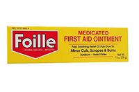 Foille Medicated First Aid Ointment 1 oz (Pack of 3)