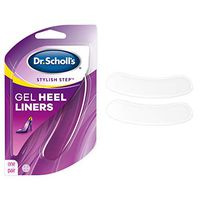 Dr. Scholl's Gel HEEL LINERS (1 Pair) // Helps Prevent Uncomfortable Shoe Rubbing at the Heel and Helps Prevent Shoe Slipping for Shoes that are Too Big