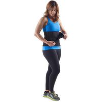 Ultra-Wide Exercise Slimming Neoprene Belt, one size fits most (PF-V8402-BLU)