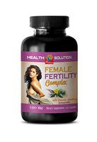 Fertility Support Supplements - Female Fertility Complex - folic Acid Capsules 400 mcg - 1 Bottle 60 Capsules