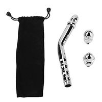 Gut Cleaning, Anal Douche Curved Vaginal Cleaner Wash Cleansing Enema Bidet Faucet with 2 Shower Heads