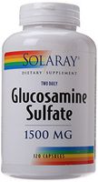 Solaray Glucosamine Sulfate Capsules, 1500mg, 120 Count
