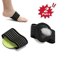 Le Tide 2 Pairs Foot Relief Cushions Arch Support with Comfort for Plantar Fasciitis,Compression Fasciitis Cushioned Support Sleeves,Men and Women Foot pad