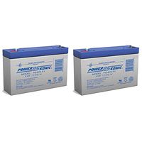 Power Sonic 6V 7Ah SLA Replacement Battery for BB HR9-6, HR96 UPS - 2 Pack