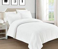 1800 Hotel Collection 5-Piece Duvet Cover Set - Hypoallergenic Bedding White/Full/Queen