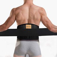 Benken Lower Back Brace Lumbar Support Belt for Women and Men,Adjustable Lumbar Brace Back Brace Support Belt Relief Pain for Herniated Disc,Sciatica,and Scoliosis