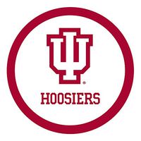 Mayflower Distributing Company 53450 INDIANA UNIV - 9" PLATE 10CT, 9", Multicolor