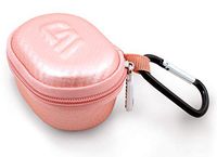 Casematix Water Resistant Travel Case for Fingertip Pulse Oximeter Innovo Deluxe, Zacurate Pro, Santamedical, Concord Sapphire Blood Oxygen Monitors, Includes Rose Gold CASE ONLY