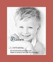 13x16 Carnelian / Red Orange Custom Mat for Picture Frame with 9x12 opening size (Mat Only, Frame NOT Included)