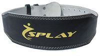Splay Gold Weightlifting Gym Belt - L/XL (35-45)