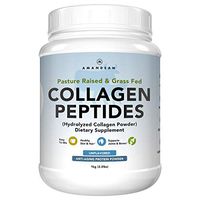 Collagen Peptides Powder XL 2.2lbs. Grass-Fed Hydrolyzed Collagen Protein. Paleo & Keto Friendly. Bovine Hydrolysate. Unflavored, Gluten-Free, Non-GMO. 18 Amino Acids. Enzymatically Processed.