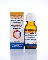 MiBiome Natural Topical Suspension Psoriasis Treatment – DYE-Free & Steroids Free - Formulated with SEKDA Probiotic Complex - Fast Eczema Treatment & Itch Relief - Over 80% satisfied Patients - 50ml