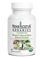 Organic Womens Mena & Meno Balance Formula (30 caplets), organic, vegan, vegetarian, menopause, menapause pms, dong quai, shatavari, eleuthero, red clover, black cohosh, chaste tree