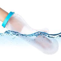 Agole Waterproof Arm Cast Wound Cover Protector for Shower Bath, Arm Cast Sleeve Bag, Covers for Broken Hands, Wrists, Medical-Grade Reusable Bandage Cover Dressing Protector