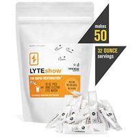 LYTEshow Electrolyte Supplement for Hydration (50 Single Servings) | Zinc, Magnesium, Potassium | No Sugar & Calories, Non-GMO, Vegan, Gluten Free | Immune Support, Muscle Recovery, Energy