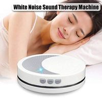 Smart Sleep Therapy Machine,2 Soothing White Noise Sound Sleep Instrument Machine Sleep Therapy Sound Relax Lamp Timing Function