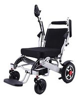 CYQAQ Electric Wheelchair Folding Lightweight 50 lbs with Batteries Heavy Duty Supports 360 lbs Aircraft Grade Aluminum Alloy Frame More Strength