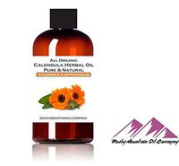 Aceite De Calendula Flor Calendula Extracto Rejuvecedor Cicatrizador Psoriasis 4oz