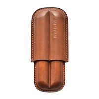 Humidors 2 Sticks Cigar Portable Cigar Case Travel Carrying Cigar Sealed Moisturizer (Color : Black, Size : 166.53cm)