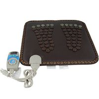 Infrared Heat Therapy Healing Natural Yellow Jade foot Mat / Pad (17 x 17) Jade-Foot by M-D