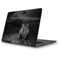 Skinit Decal Laptop Skin for MacBook Pro 13 (2013-15 Retina Display) - Originally Designed Black and White Lion Design