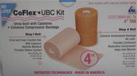 Bandage Kit Unna Boot Calamine, 4in x 6yd, Non-Adherent, 2-Rolls Per Box, Sold as Box Pt# 8840UBC-TN by Andover Coated Products