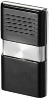 Visol Noipas Black and Chrome Wind-Resistant Torch Flame Lighter