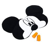 Mickey Mouse Sleep Mask, Mickey Mouse Fleece Mask, Beads Eye Mask, Sleeping Mask for Women, Mickey Mouse Mask for Girls, Mickey Mouse Gift, Gift for Her, Fluffy Mickey Mask