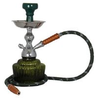 MYA Saray The QT 14" Single Hose Hookah (Green)