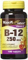 Mason Vitamins Mason B 12 250mcg Tablets
