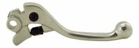 Outlaw Racing Dirt Bike Brake Lever OEM 1166210007 Replacement For Yamaha Suzuki And Kawasaki Bikes - Polished Silver Aluminum Hand Brake