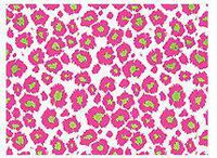 Elegant 24 Ct Wild Cat Pink Gift Wrap Tissue Paper