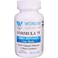 High Potency Daily Multivitamin with Vitamin A 25,000 IU as Beta Carotene - 90 Tablets