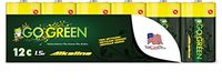 Go Green Power Inc. C Alkaline Battery, 12 Count