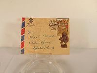 Punch Studio Miniature 4" Covered Note Pad Vintage Circus Elephant & Performers