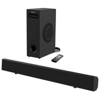 Meidong Sound Bars for TV Sound Bar with Subwoofer 2.1 Channel Wired & Wireless Bluetooth Sound Bar for TV Sounds Bar 36-inch 72 Watt Soundbars with Subwoofer