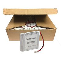 72x Exell Battery Door Lock 6V 4-Cell Battery Pack Fits 884952, A28110, A28100, DL-12/4, HTL-11/13, Intellis, MT, CSS5200 FAST USA SHIP