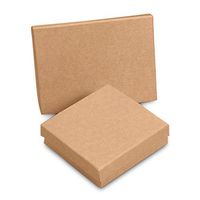 Natural Jewelry Box 3-1/2" X 3 1/2" X 1" | Quantity: 100