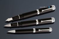 Aurora Talentum Rubberized Soft Touch Medium Point Fountain Pen - AU-D11RN-M