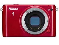Nikon 1 S1 10.1 MP HD Digital Camera (Red) Body only